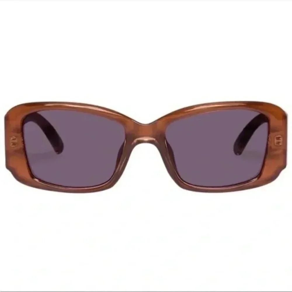 Le Specs 54mm Nouveau Riche Caramel Brown Sunglasses